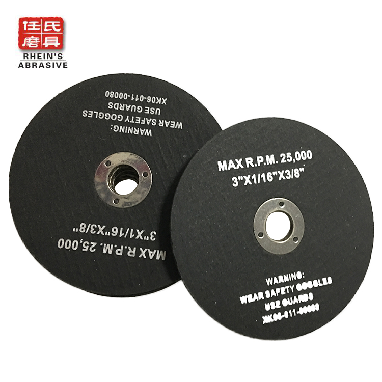 3Inch Metal Cut Off Wheels-For Cutting Metal And Steel-To Use with Angle Grinders-3"x1/16"x3/8" Max PRM 20000 80m/s